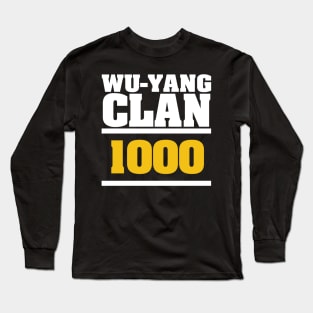 Wu-Yang WhiteEdition Long Sleeve T-Shirt